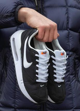 Nike air max down black white, кросівки найк еір макс чоловічі, кроссовки мужские найк еир макс чёрные8 фото