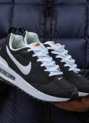 Nike air max down black white, кросівки найк еір макс чоловічі, кроссовки мужские найк еир макс чёрные3 фото