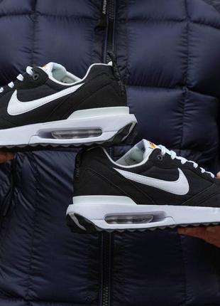 Nike air max down black white, кросівки найк еір макс чоловічі, кроссовки мужские найк еир макс чёрные9 фото