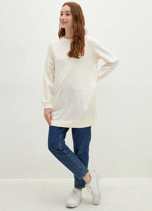 Новый молочный лонгслив waikiki