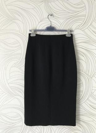 Стильная юбка с накладными карманами «zara»3 фото