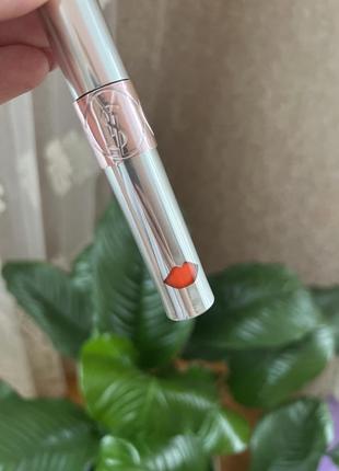 Бальзам для губ ysl з відтінковим пігментом yves saint laurent volupte liquid colour balm3 фото