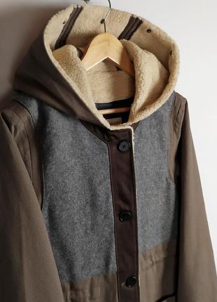 Пальто с капшоном парка marc by marc jacobs