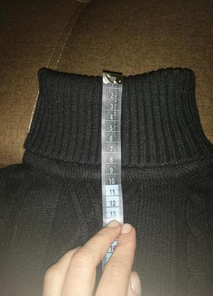 Теплый вязаный свитер3 фото