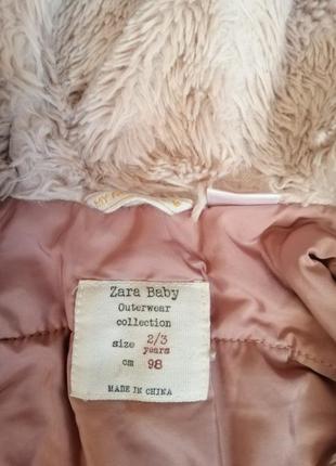 Куртка, парка для девочки zara 4