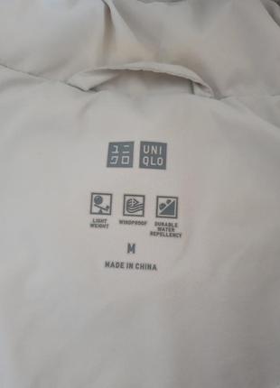 Пуховик uniqlo, размер м3 фото