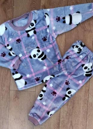 Теплая пижамка для девочки