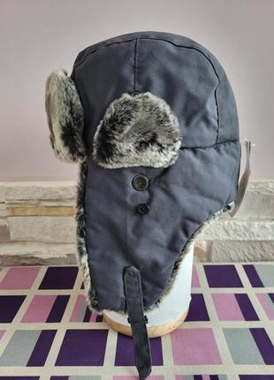 Шапка ушанка очень теплая