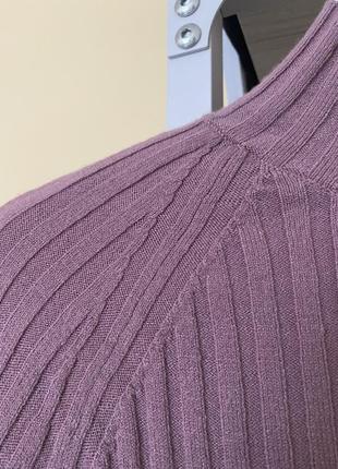 Классный базовый гольф водолазка джемпер свитер вязаная кофта трикотажная открытая спина na-kd4 фото