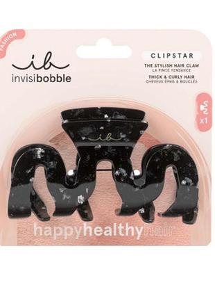 Шпилька-краб для волос invisibobble everclaw leo love