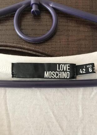 Футболка брендовая love moschino4 фото