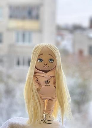 Кукла ручной работы,текстильная кукла,текстильная кукла