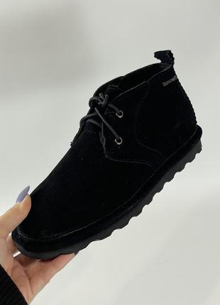 Дитячі зимові теплі черевики на хутрі bearpaw 34 розмір