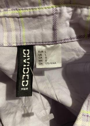 Платье рубашка хлопок h&m10 фото