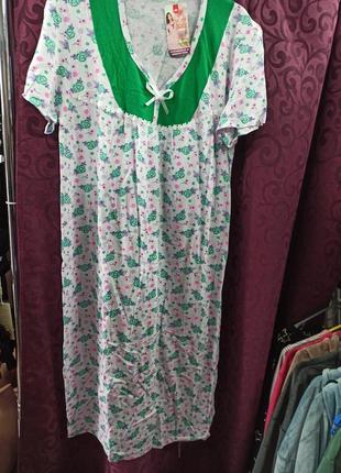 🔥🔥🔥 женская ночнушка хлопок батал ночнушка батал сорочка ночнушка батальных размеров