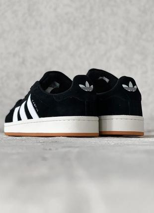 Зимние кроссовки adidas fur campus black7 фото