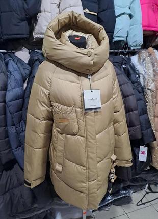 Lora duvetti оригинал стильная зимняя куртка оверсайз зимнее пальто пуховик1 фото