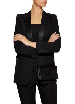 Шикарный черный пиджак h&m