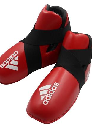 Захист стопи super safety kicks з ліцензією wako  ⁇  червоний  ⁇  adidas wakob01