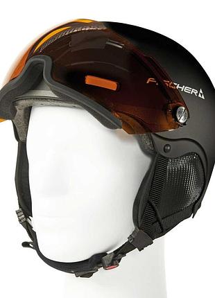 Лижний шолом fischer helmet visor розмір 52-55