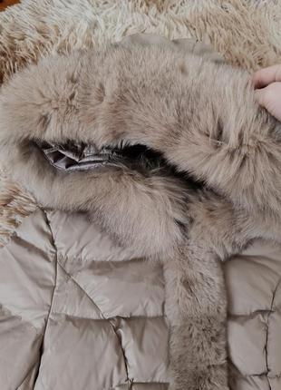 Пуховик песець куртка пальто зимове3 фото