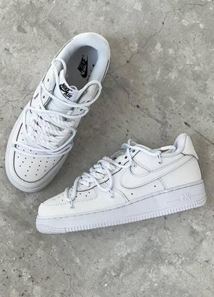 Кроссовки nike air force 1 low white off white