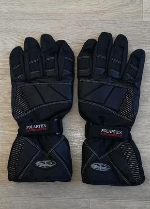 Краги перчатки кожаные polartex размер м 12 - 14 лет