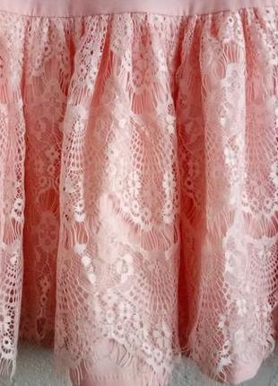 Вільна легка сукня з мереживом daminika5 фото