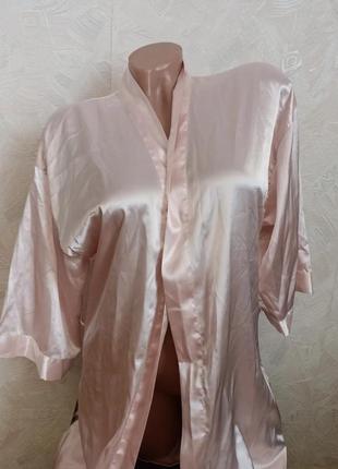 Халат атласный размер s-m -l