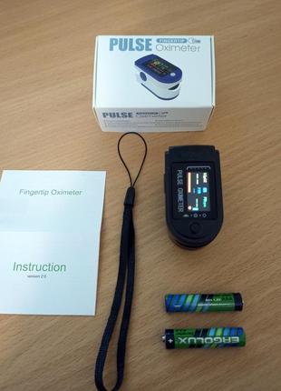 Пульсоксиметр pulse oximeter rl42 пульсометр оксиметр