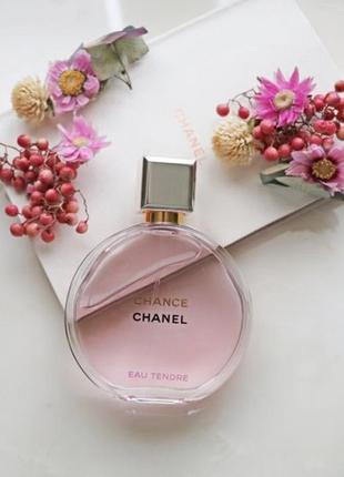 Chanel chance eau tendre 100 ml4 фото