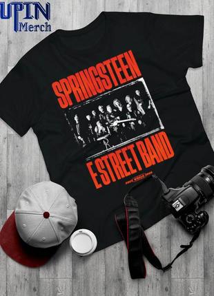 Рубашка с фотографией springsteen and e street band 2023 world tour