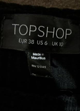 Водолазка s/m в рубчик от topshop базовый черный гольф рубчик лонгслив свитер  кроп топ5 фото