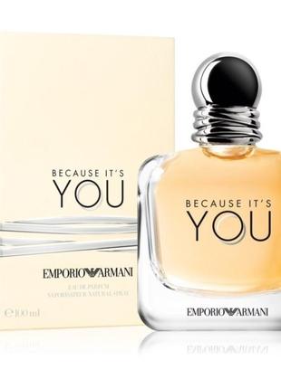 Emporio armani because it’s you 100ml