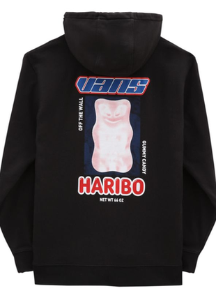 Худі vans x haribo pullover fleece hoodie black 0507 фото