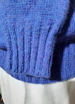 Шотландский стильный свитер 3d вязка скандинавия принт vintage4 фото