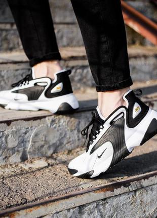 Кросівки nike zoom 2k white / black кросівки3 фото