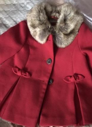 Пальто для девочки fred&amp;flo