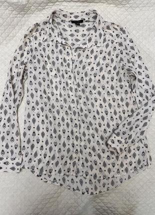 Красивая молочная блузка amisu