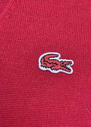 Светер кофта lacoste 38 m оригинал шерсть мериноса4 фото