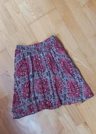 Летняя юбка с карманами reserved мини юбка юбочка