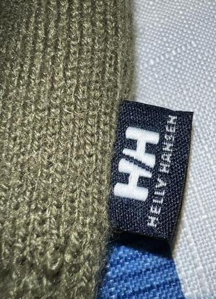 Шапка helly hansen khaki, оригинал, one size unisex9 фото