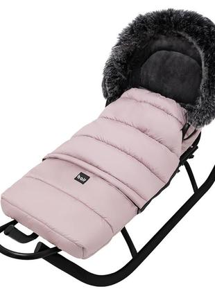 Зимний конверт bair arctic nr-2 pink powder розовый9 фото