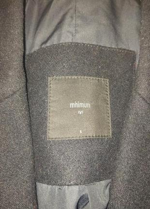 Пальто бренд minimum, size s3 фото