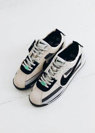 Nike cortez x union beige/black 402 фото