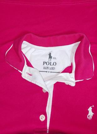Стильное поло розового цвета polo ralph lauren, молниеносная отправка ⚡🚀5 фото