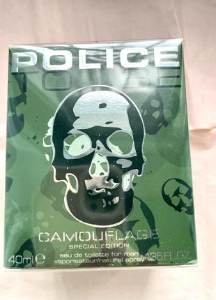 Туалетная вода для мужчин police to be camouflage eau de toilette2 фото