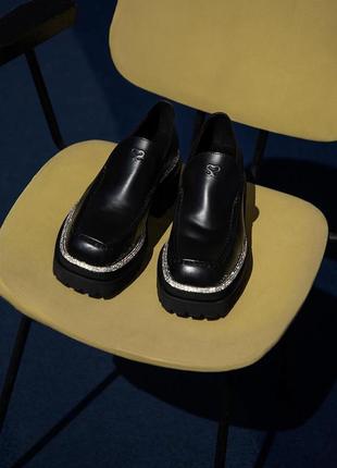 Туфли лоферы sandro paris 40 на 39(25-25,5 см)3 фото
