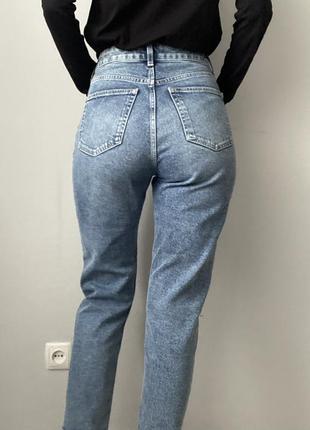 Красивые мом джинсы, стильные джинсы мом, джинсы н &amp; m3 фото