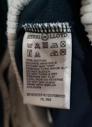 Мужская кофта henri lloyd теплая вельветовая велюровая темно мойка черная брендовая фирменная